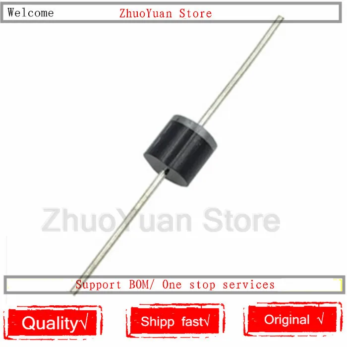 10PCS/lot 50SQ060 50A 60V Schottky Rectifiers Diode Brand New R-6
