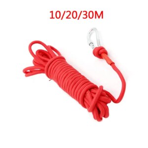 10m/20m/30m Strong Paracord Rope Neodymium Ring Fishing Magnet Material Deep Sea Salvage Recovery Searching Magnets with Rope