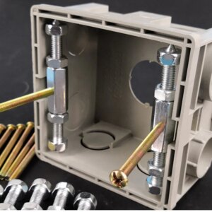 10pcs 86 Type Socket Wall Mount Switch Box Recovery Bottom Dark Box Repair Secret Stash Struts Repair