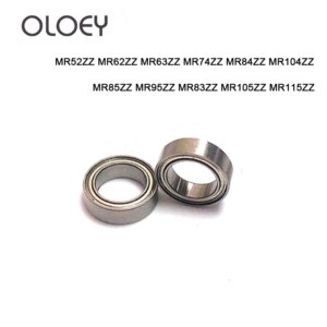 10pcs Free Shipping MR52ZZ MR63ZZ MR74ZZ MR84ZZ MR104ZZ MR85ZZ MR95ZZ MR105ZZ MR115ZZ MR83ZZ P0 Mini Miniature Bearing