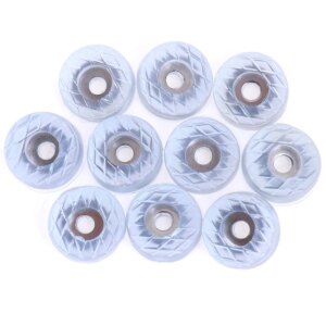 10pcs Soft Transparent Non-slip Pads Chair Table Feet Leg Bottom Pads Furniture Sofa Stool Foot Covers Floor Protectors