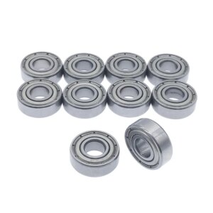 10pcs/lot Bearing 696 696Z 696ZZ carbon steel 6*15*5mm miniature bearings deep groove ball bearing