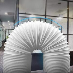 130mm/150mm Diameter Portable Air Conditioner Exhaust Hole Flexible Exhaust Hose Exhaust Pipe 1.5M/2M Air Outlet Duct Soft