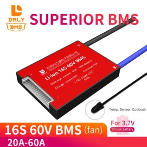 18650 16s BMS 60V 30A 40A 50A 60A Lithium Polymer Battery 3.7V Protection Pcm Ebike Temperature control