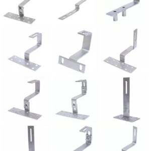 19-29mm Adjustable Solar Panel Mounting Bracket RV Boat Roof Photovoltaic Kit Solar System Accessories