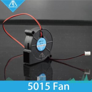 2 pcs/lot 3D Printer Fan 5015 12V/24V 0.15A Sleeve Bearing Brushless for Reprap i3 DC Cooling Fan Turbo fan 5015S