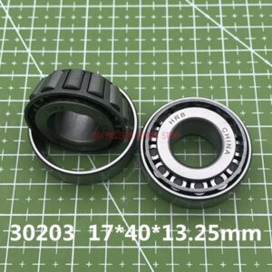 2019 Hot Sale Hot Sale Bearing 30203 7203e Tapered Roller 17*40*13.25mm