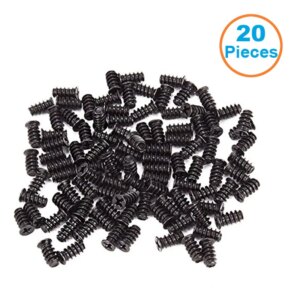20pcs/lot Black Computer PC Case Cooling Fan Mount Screws For 70 80 90 120 140 Fans ,Pack Of 20pcs