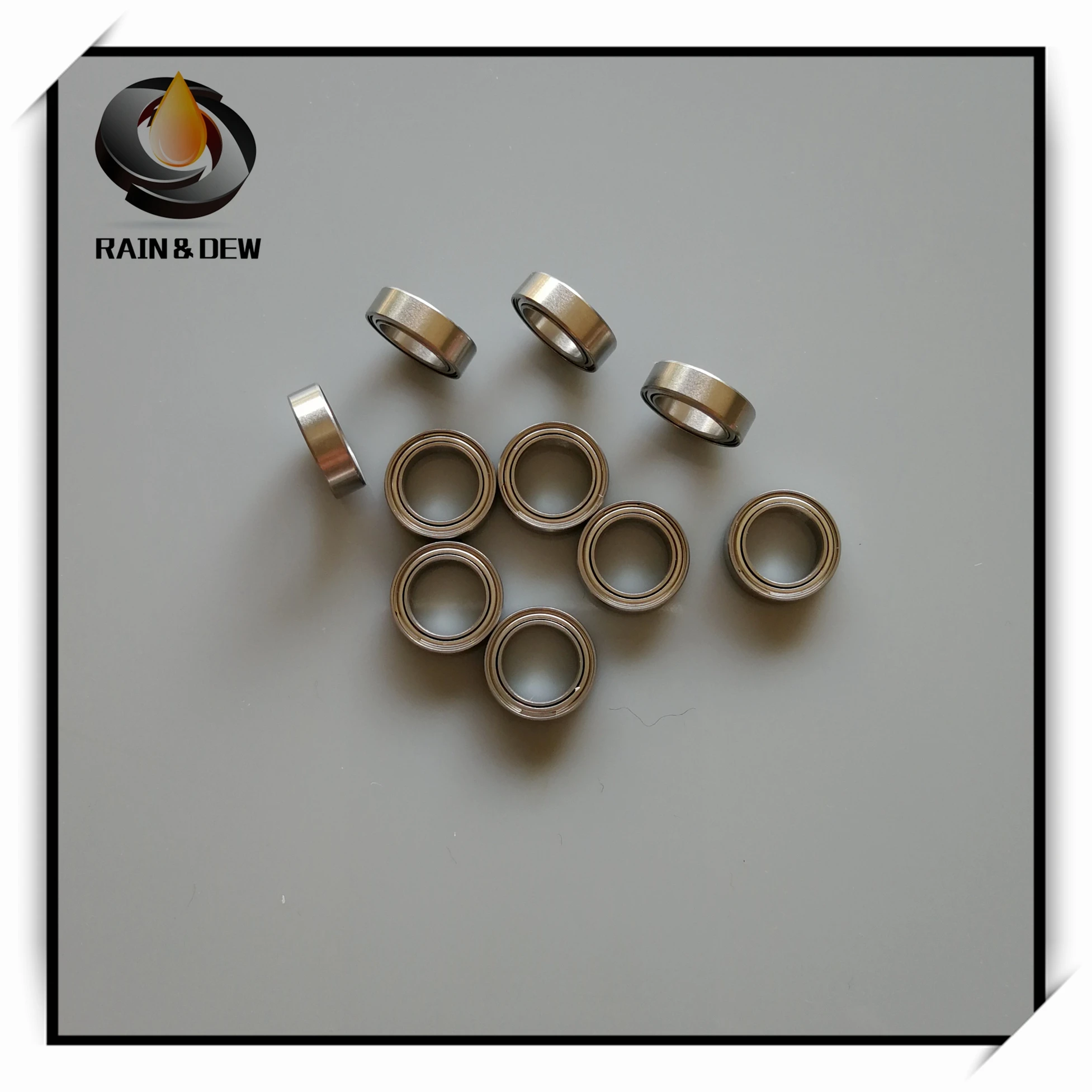 2Pcs SMR117ZZ CB ABEC7 7X11X3 mm MR117 Stainless steel hybrid ceramic ball bearing