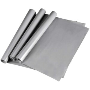 3 Rolls 45 x 150cm Fridge Mats, Non-Slip Waterproof Shelf Liner, DIY EVA Cupboard Cabinet Shelf Refrigerator Pad