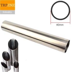 304 Stainless steel welded pipe tube, sanitary grade, Large diameter 40mm, thin wall,Internal and external polishing
