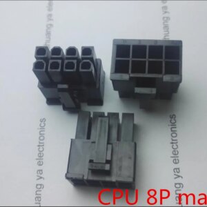 4.2mm black 8P 8PIN male for PC computer ATX CPU Power connector plastic shell Housing