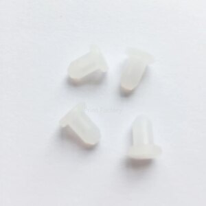 4 Pcs CISS DIY Acessories Cartridge Sealing Stopper Rubber Plug Cartridge Plugs White Silicon Spigot
