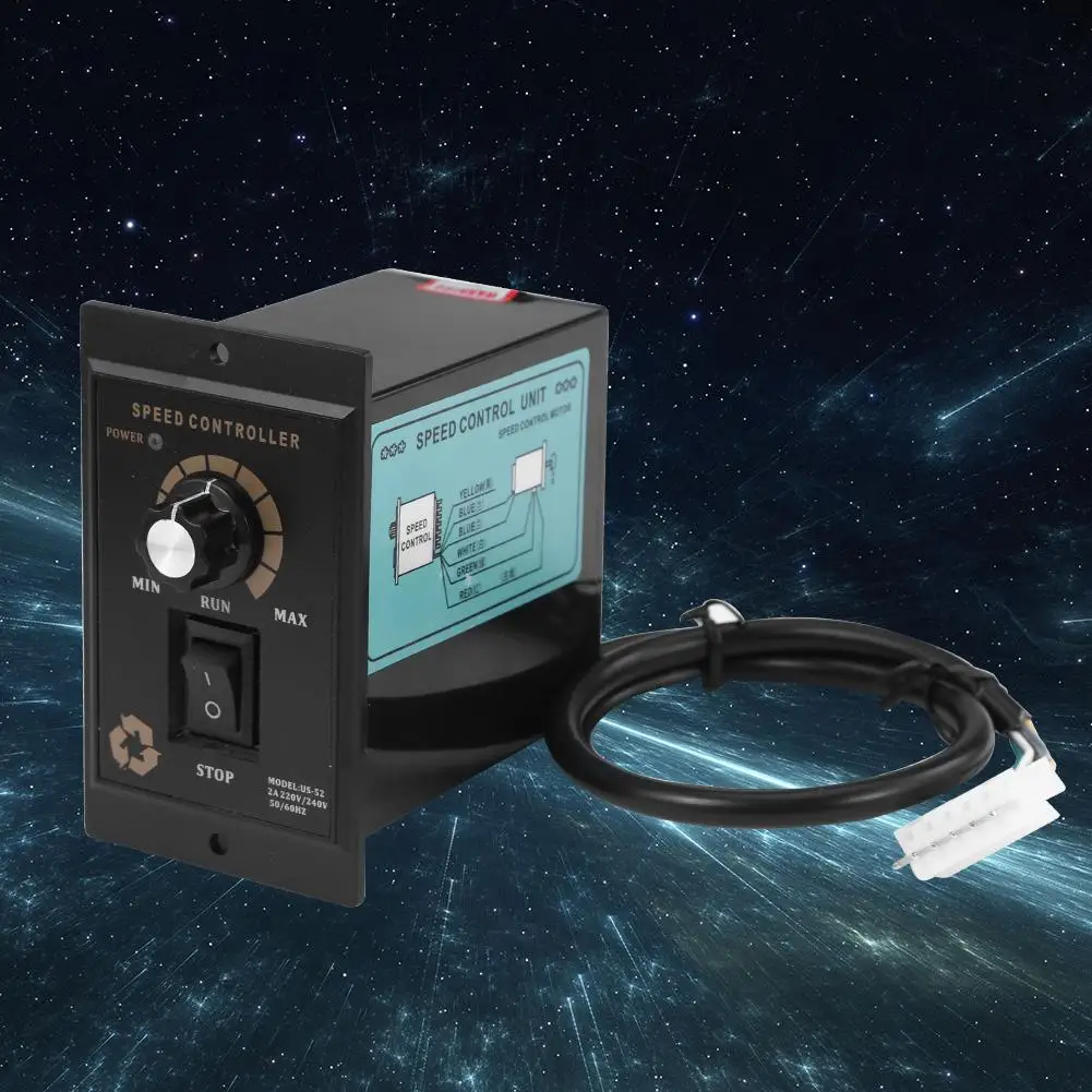 400W AC 220V Motor Speed Pinpoint Regulator Controller Vooruit en Achteruit