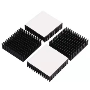4PCS 3D Prints Radiator Aluminum Motor Heatsink Extruded Heat Dissipation Electronic Heat Sink for Ender 3 PRO 42 stepper motor