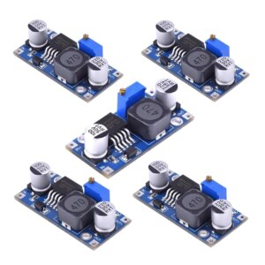 5 PCS/LOT Voltage Regulator LM2596 DC-DC Step Down Power Supply Module 3A Adjustable Step Down Module LM2596S-ADJ 24V 12V 5V 3V