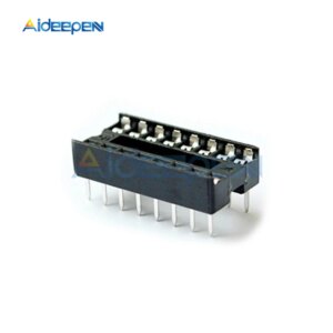 50pcs/Lot 16pin 16-Pins 16 Pins 16P DIP IC Sockets Adapter Solder Type