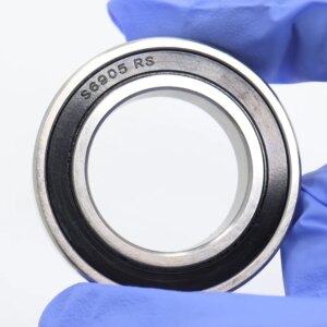 5PCS S6905RS Bearing 25*42*9 mm ABEC-3 440C Stainless Steel S 6905RS Ball Bearings 6905 Stainless Steel Ball Bearing
