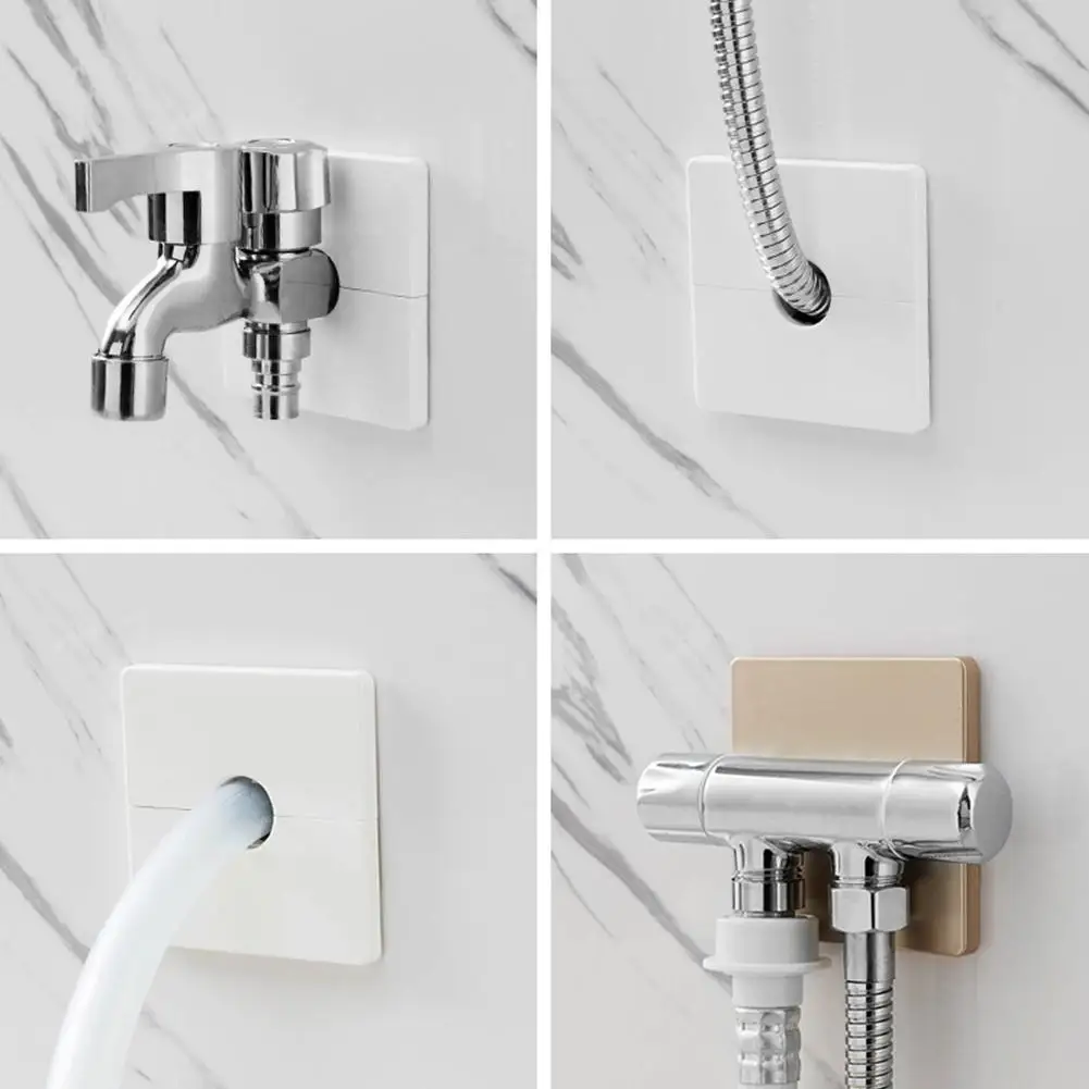 6 Types Plastic Wall Wire hole cover Air-conditioning Cable Hardware Furniture Decorative Plug Pipe protector Dust Cover gr G3D6