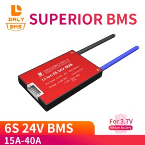 6S 24V 15A 20A 30A 40A BMS Battery Management System PCM PCBA 18650 accessories for 18650 Lithium Ion Battery Pack With Balance