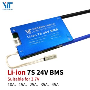 7S 24V Lithium battery 3.7V power protection board temperature protection equalization function overcurrent protection BMS PCB