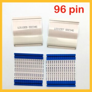 96Pin Flex Cable for T-CON Board 6cmX5cm Without Lock Ribbon Cable Flexible Cables TV Logic Board Connector LCD Screen TV Flex