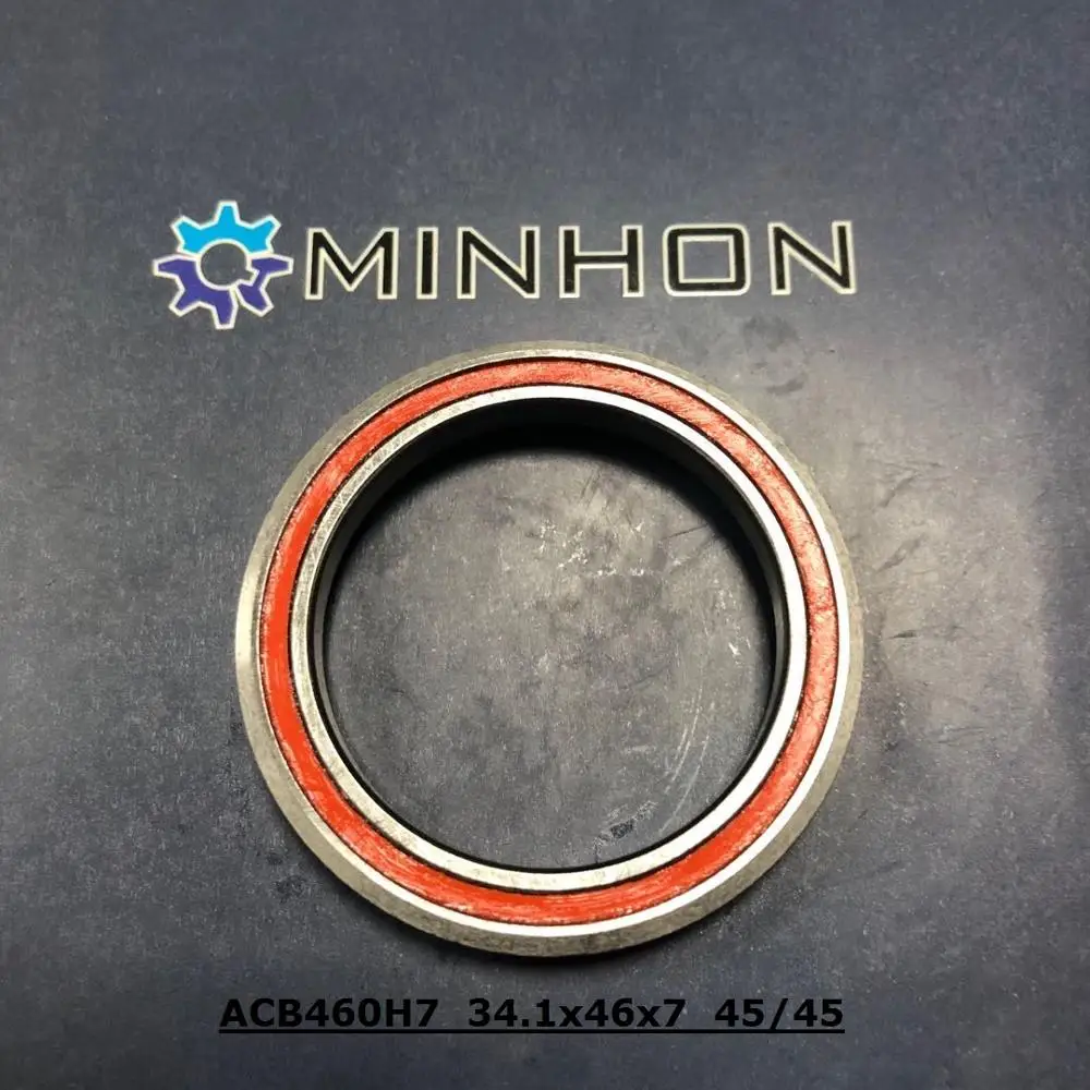 ACB460H7 Bicycle Headset Bearing 34.1*46*7 MM, 45°/45°