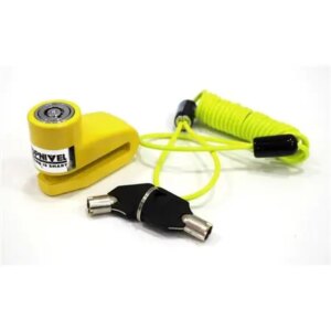 ANTI-THEFT LOCK 5,5MM MOTORCYCLE BBLOQUEO DISK LOVES LEVEL