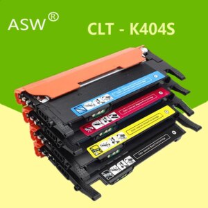 ASW toner cartridge CLT-K404S M404S C404S CLT-Y404S 404S compatible for Samsung C430W C433W C480 C480FN C480FW C480W printer