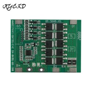 BMS 4S 30A 14.8V 18650 Lifepo4 Li-ion Lithium Battery Charge Protection Board with Battery Balancer BMS 4S for Drill Power Bank