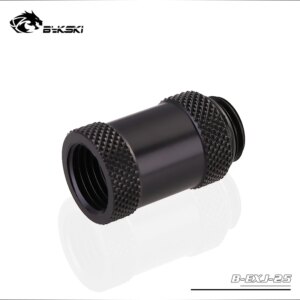 BYKSKI G1/4" (Extend 25mm) Female to Male interface Thread Straight Docking Seat Tube M to F Lengthen 25mm Accessories Fitting