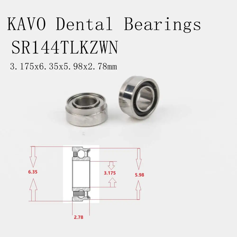 Ceramic Dental Bearings SR144TLKZWN for Kavo