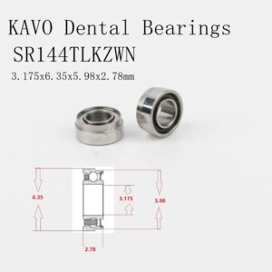 Ceramic dental bearings SR144TLKZWN for KAVO handpiece