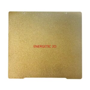ENERGETIC New Double-sided Textured and Smooth PEI Powder-coated Spring Steel Sheet Heat bed for Prusa i3 Mk3 3D Printer