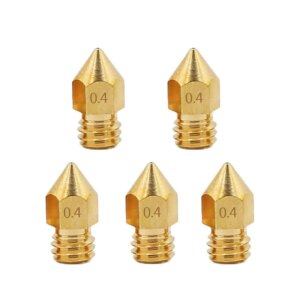 Ende-3/Ender-3 V2 5/10pcs 0.1/0.2/0.3/0.4/0.5/0.6/0.8/1.0mm Nozzles Optional for 1.75MM Hotend ExtruderFor Ender-3 3D Printer