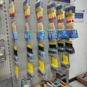 Final Sale Drywall Tools Paint Brush Black Bristle Red Wooden Handle 1 1.5 2 2.5 3 4 inch Dry Wall