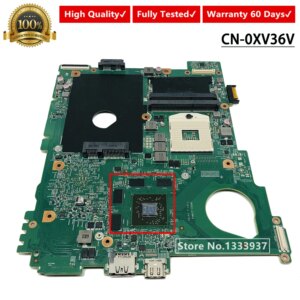 For DELL Vostro 3550 V3550 laptop motherboard HD6630M 1GB CN-0XV36V 0XV36V XV36V Mainboard