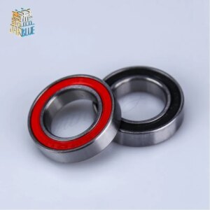 Free shipping 2pc 15*28*7mm 6902-2RS Bearing ABEC-3 15x28x7 mm Metric Thin Section 6902 2RS Ball Bearings 6902RS 61902 RS