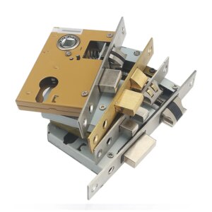 High Quality Brass Lock Body silence Copper Tongues Universal Door Handle lock Replacement spare parts Hardware accessories