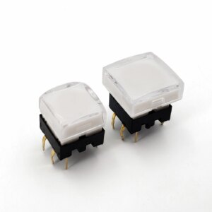 Honyone TS26 Series Square With LED Momentary SPST PCB Mini Push Button Tact Switch