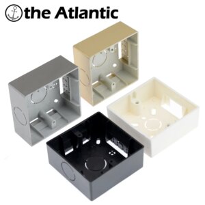 Internal Mounting Box Dark Junction Box Back Box Surface Mount Box Inside Box For 86Type Switch Socket Black White Gold Gray