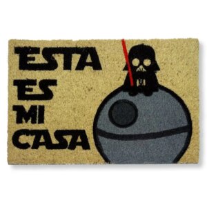 KOKO DOORMATS Star Wars DOORMATS entrance original and fun house, DOORMATS for home and garden, 40x60x1.5 cm, coconut natura