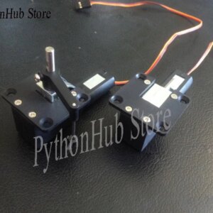 Like Real Electric Fixed Wing 55 40 25 46 78 72G Steering Gear Metal Worm Type Electronic Retractable Landing Gear