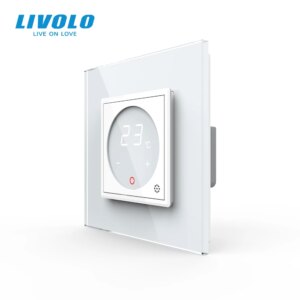 Livolo UK Standard Thermostat Temperature Control switch,floor heating thermostat ,temperature display, for heating device
