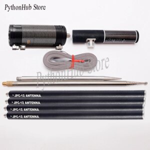 Luxury Version Pac-12 Portable Shortwave Antenna JPC-12 Shortwave Antenna Outdoor Balcony Stand Antenna