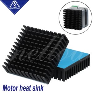 Mellow 3D Printer Aluminum Motor Heatsink Extruded Heat Dissipation Electronic Heat Sink For Nema17 42 Stepper Motor Ender 3