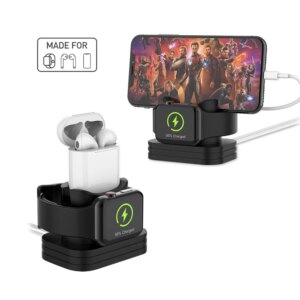 NKNA 2 In 1 Apple Watch Charge Stand Dock For Airpods iPhone One Plus X XS 8 Apple iWatch Dock 4 3 2 Charge Holder