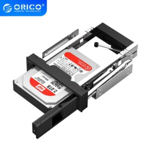 ORICO 5.25 inch to 3.5 inch SATA Hard Drive Bracket Internal Hard Drive Mounting Bracket Adapter 5.25 Bay SATA HDD Mobile Frame