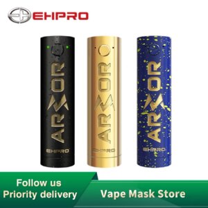 Original Ehpro Armor Prime 20700 Mech MOD with All-brass Construction & LED Battery Life Indicator E-cig Vape Mod No Battery