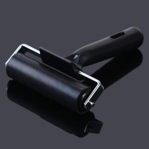 Paint Roller Rubber Roller For Printmaking Wallpapers Stamping Gluing Rubber Roller Printing Ink Professional Engraving Tools